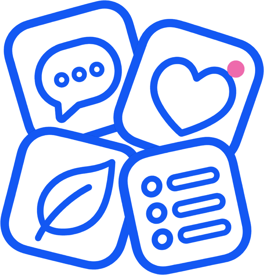 A cluster of Life is a Game app icons grouped together